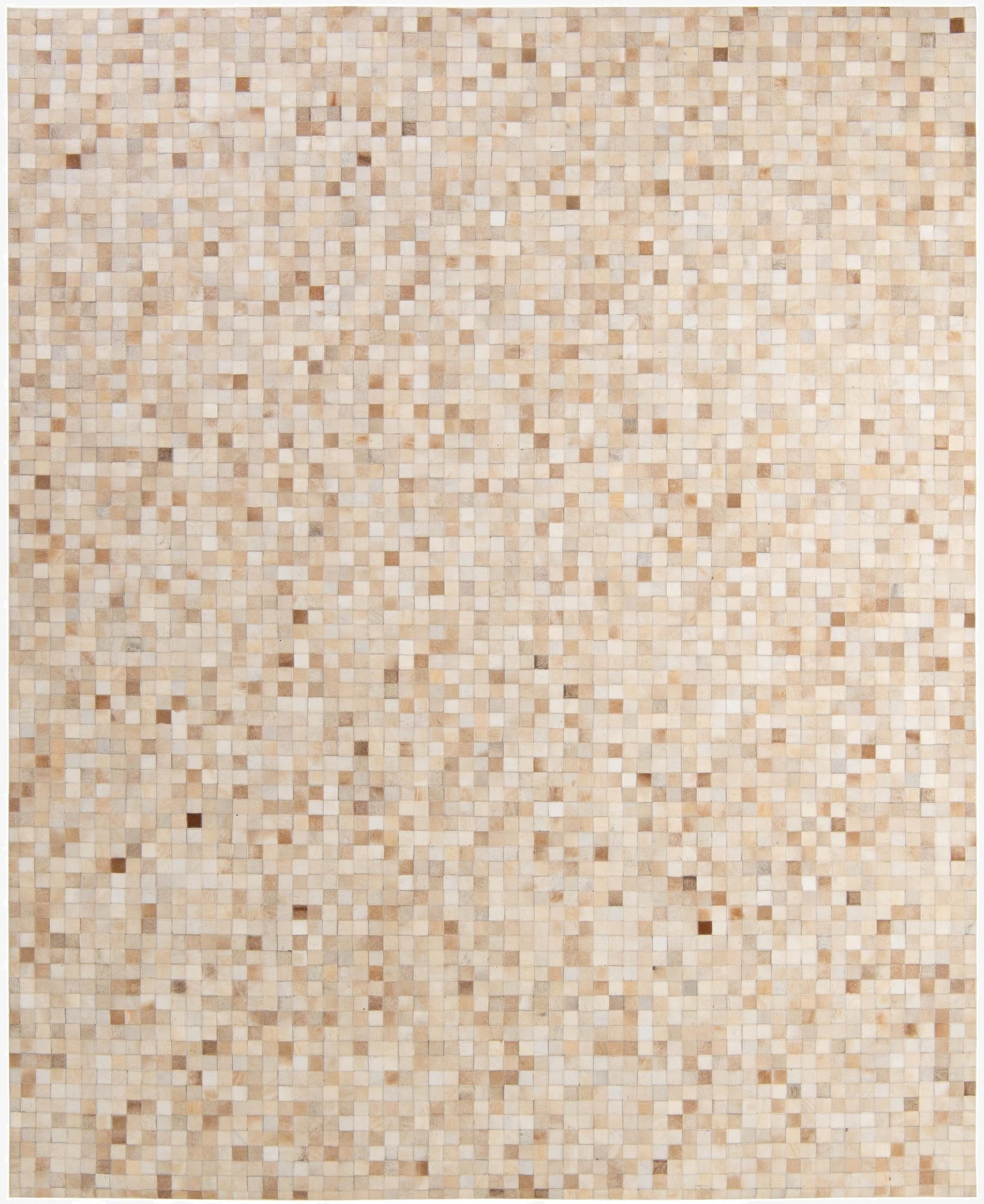 8' 1 x 9' 11 Cowhide - Patchwork Rug