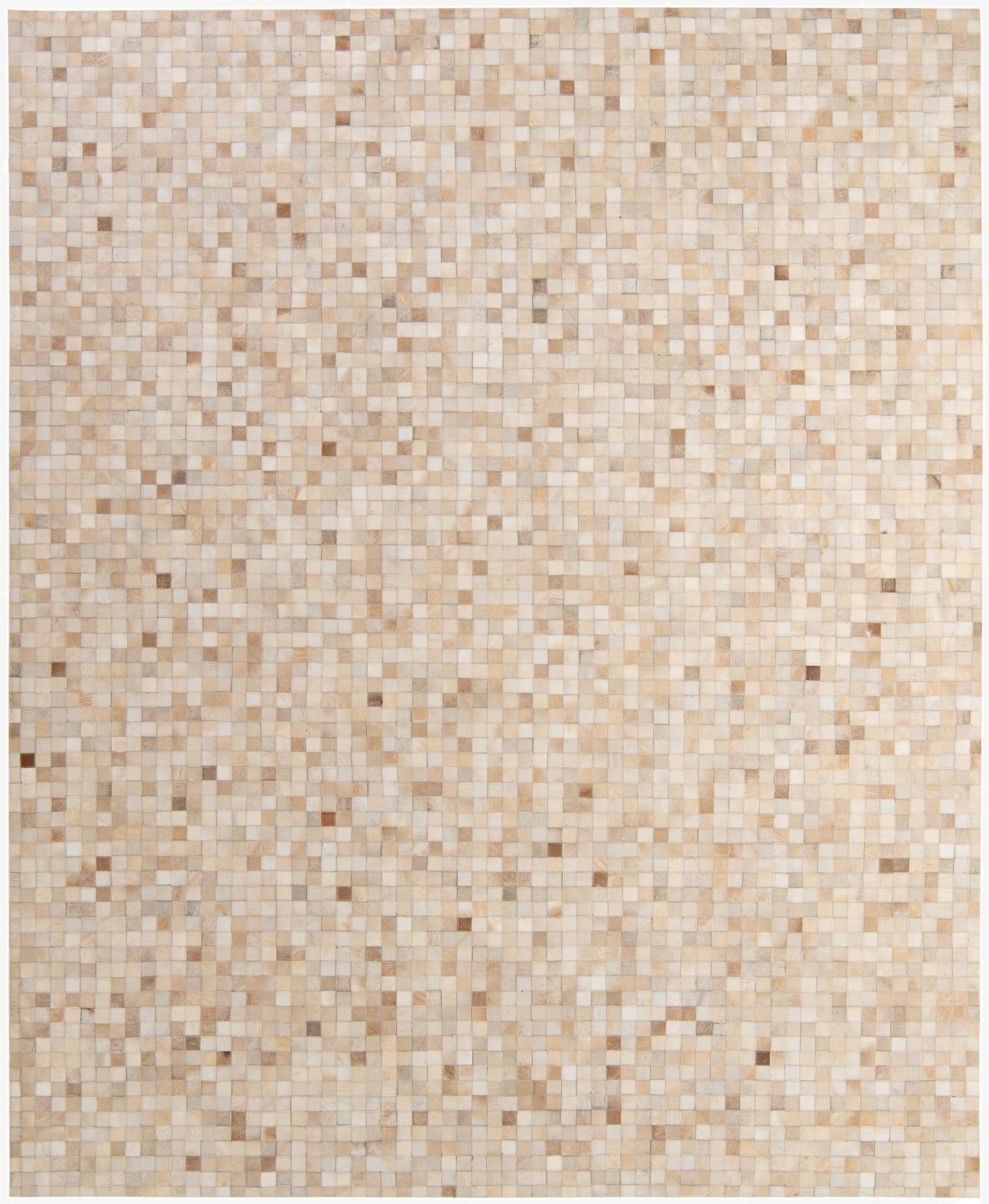 8' 2 x 9' 10 Cowhide - Patchwork Rug