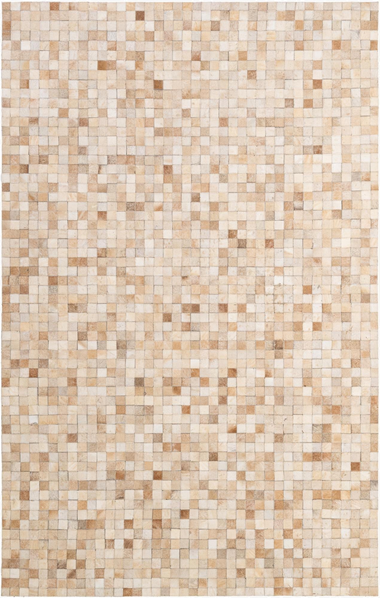 5' x 7' 11 Cowhide - Patchwork Rug