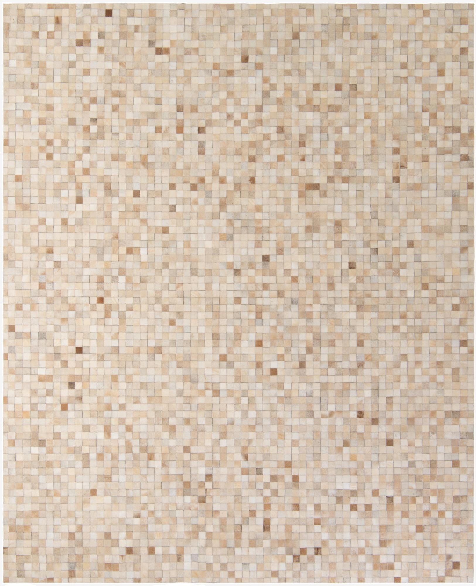 8' 1 x 9' 10 Cowhide - Patchwork Rug