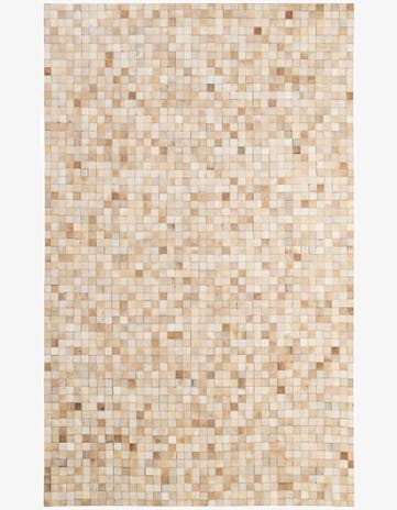 5' 1 x 7' 11 Cowhide - Patchwork Rug