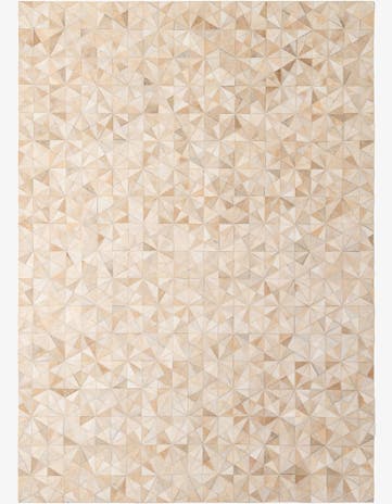 5' 9 x 7' 10 Cowhide - Patchwork Rug