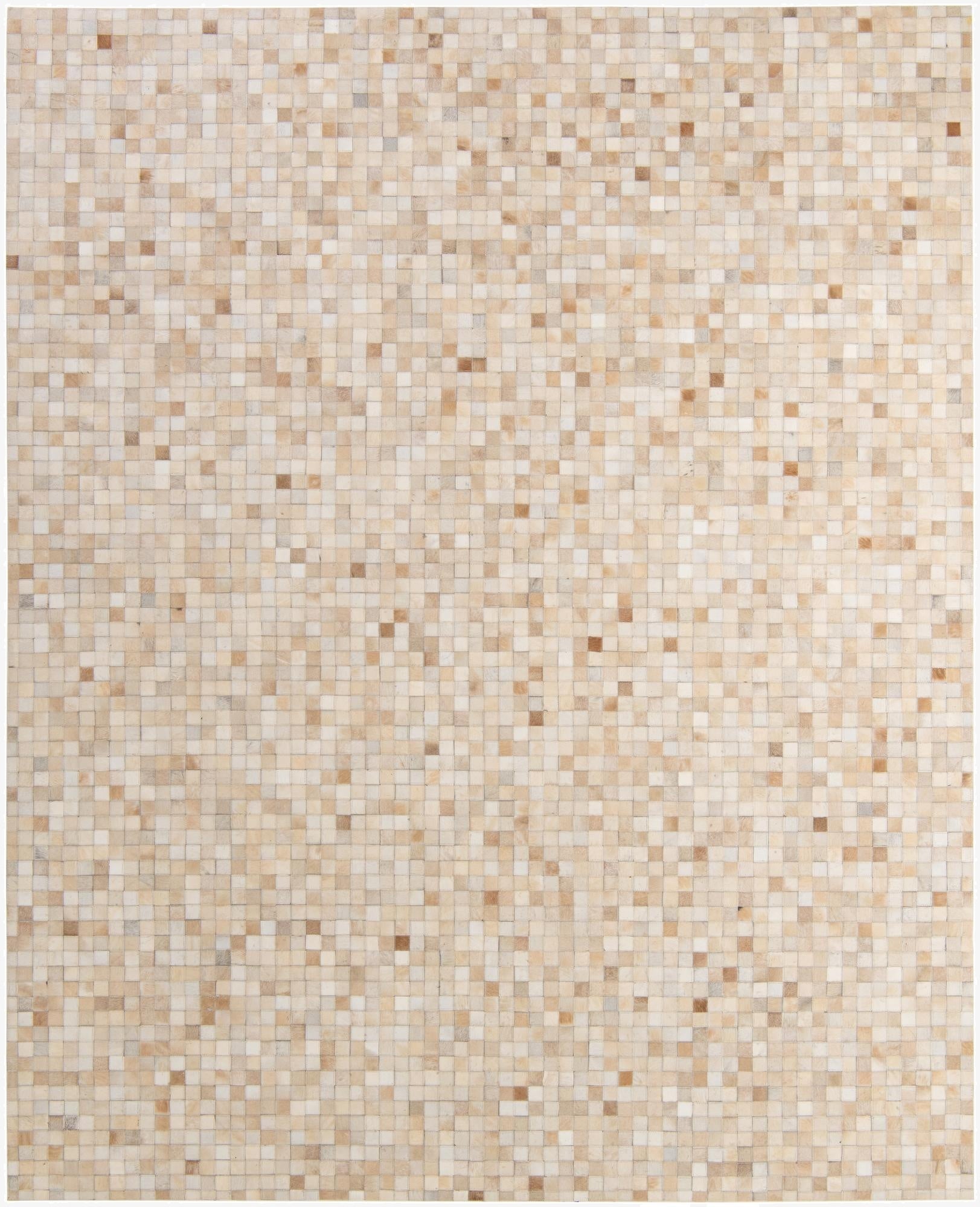 8' 1 x 10' Cowhide - Patchwork Rug