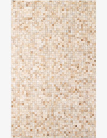 5' 1 x 8' 1 Cowhide - Patchwork Rug