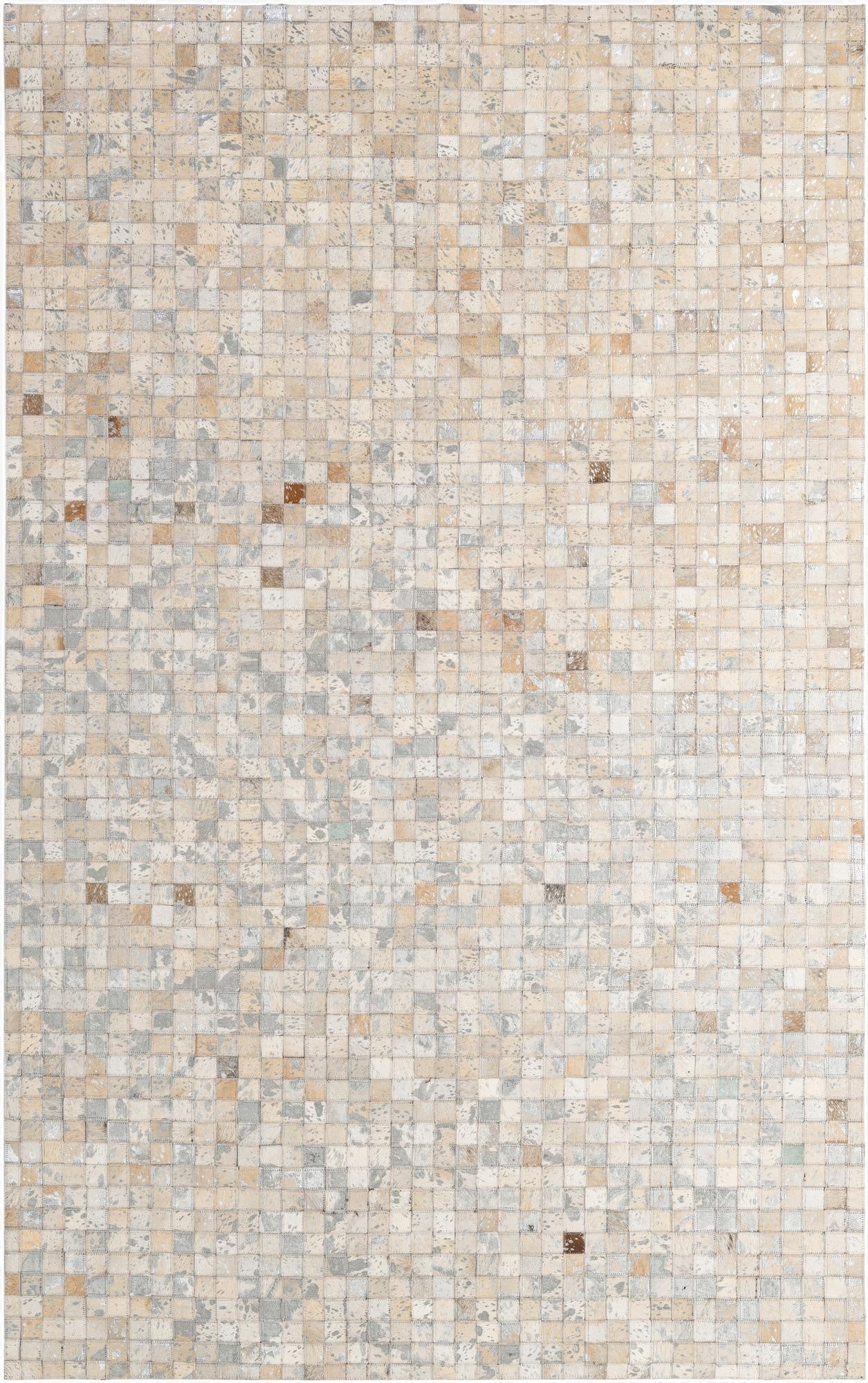 5' x 7' 11 Cowhide - Patchwork Rug