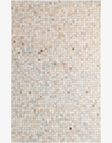 5' x 7' 11 Cowhide - Patchwork Rug