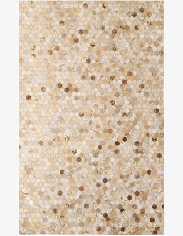 5' x 8' Cowhide - Patchwork Rug