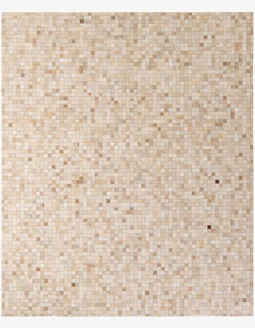 8' 2 x 9' 11 Cowhide - Patchwork Rug