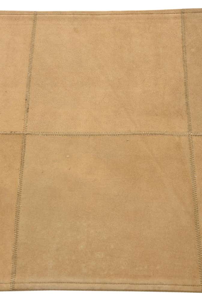 60cm x 90cm Cowhide Leather Teppich