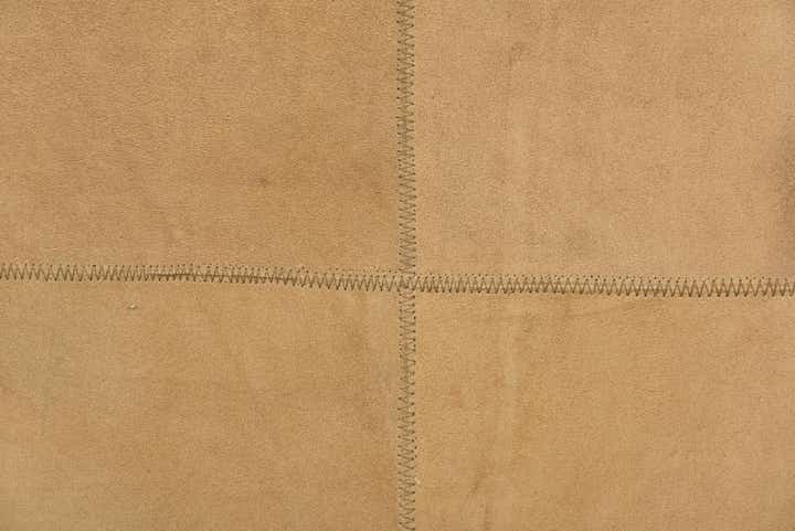 60cm x 90cm Cowhide Leather Teppich