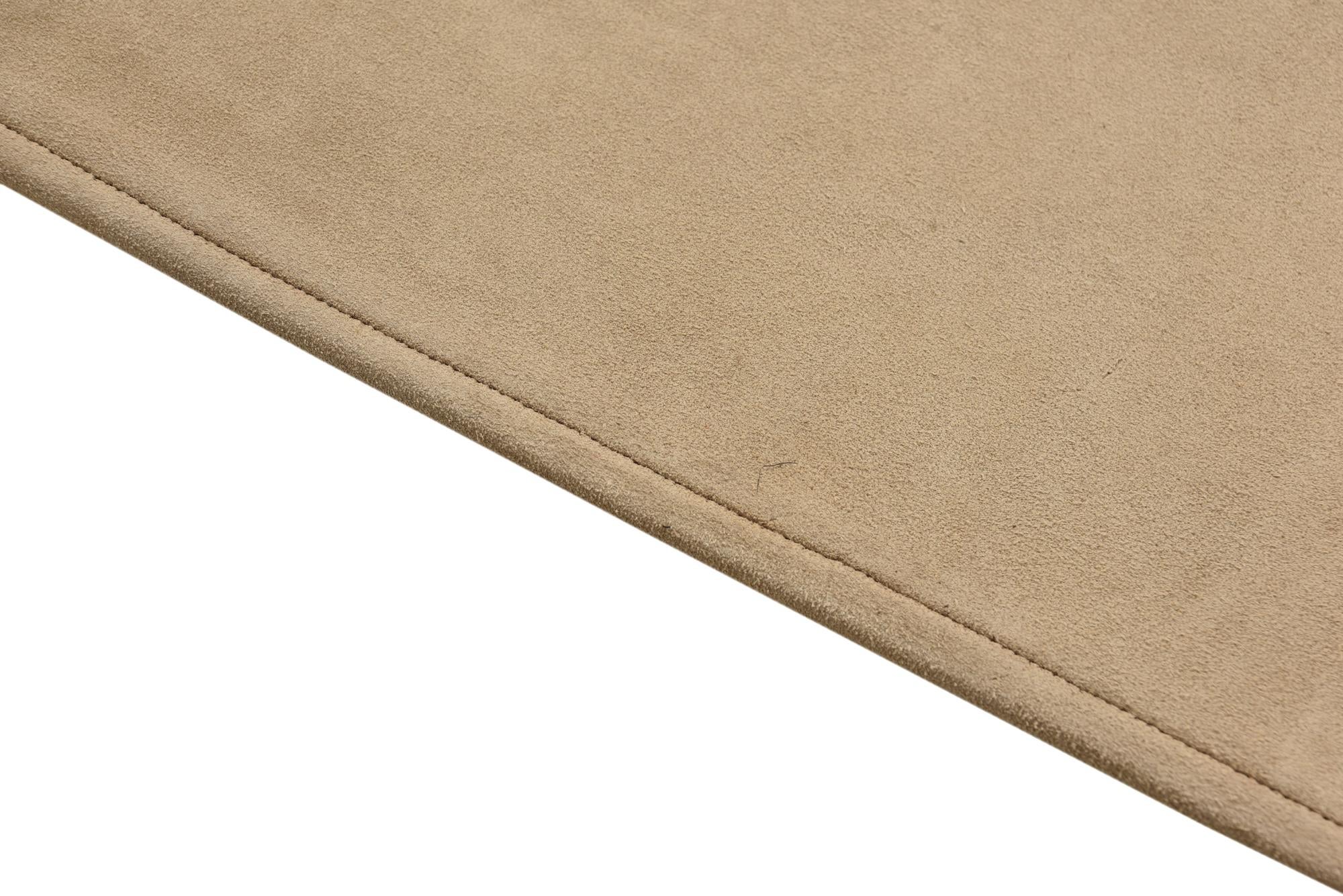 2' x 3' Cowhide Leather Rug