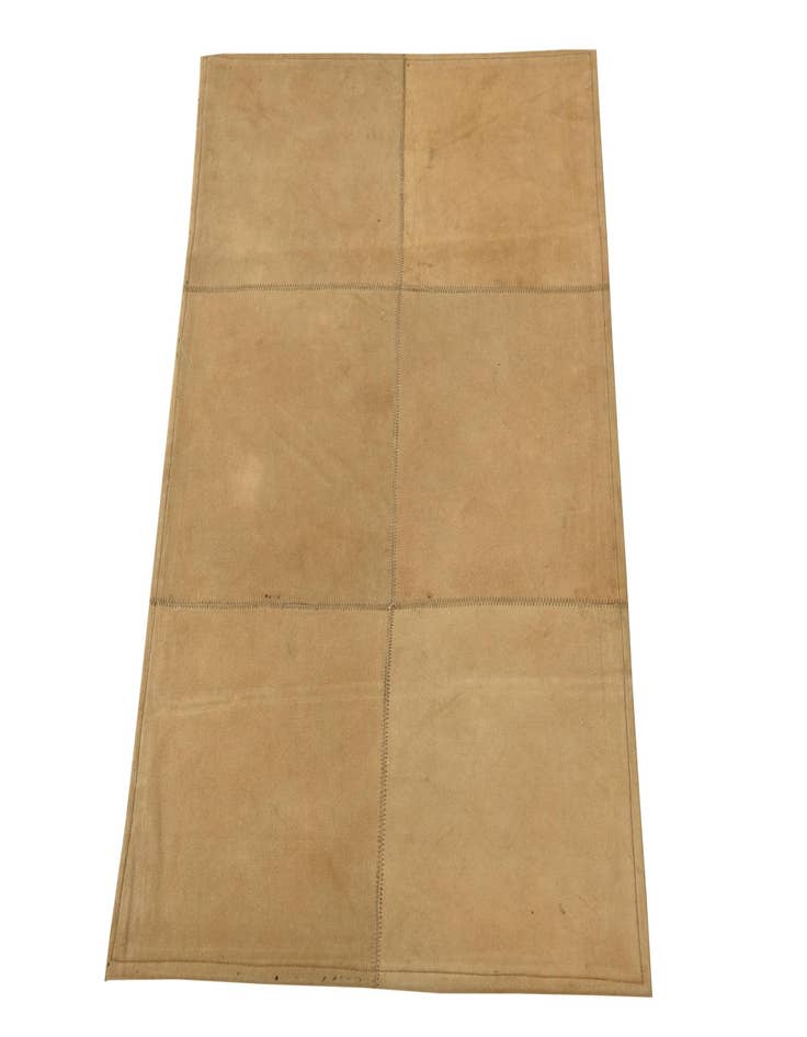 Detail image of 2' x 3' Cowhide Leather Rug