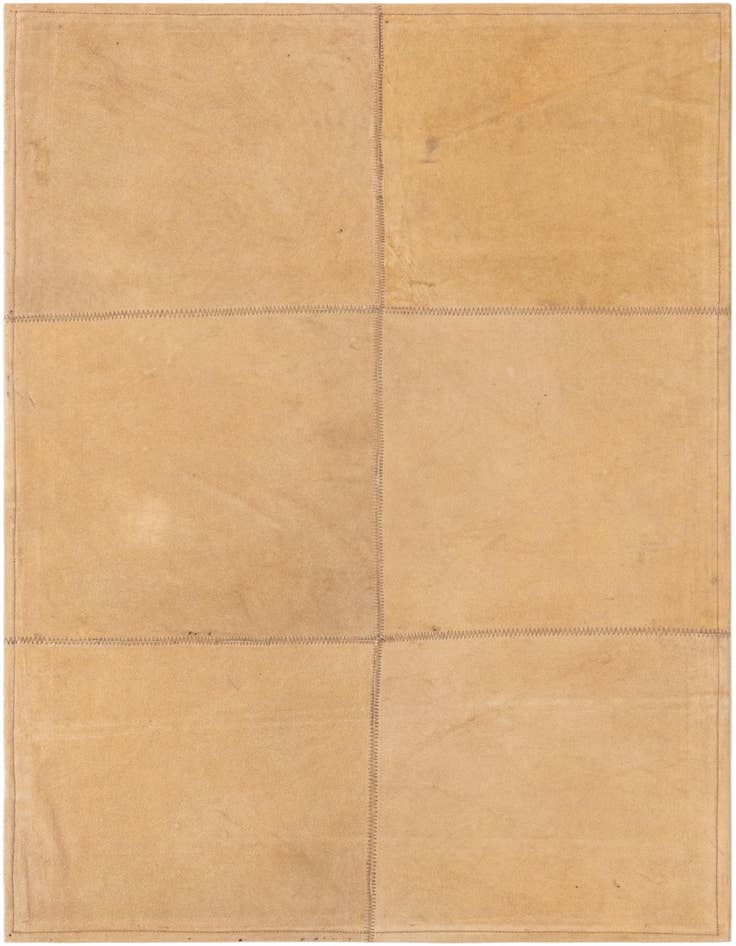 Detail image of 2' x 3' Cowhide Leather Rug