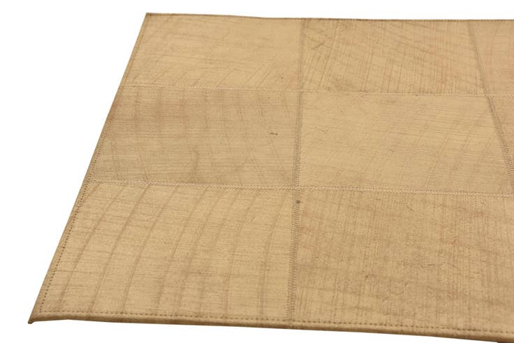 Detail image of 2' x 3' Cowhide Leather Rug