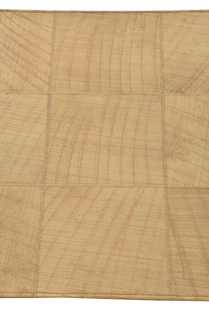 2' x 3' Cowhide Leather Rug