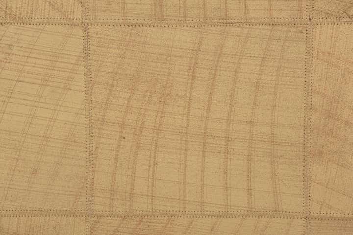 2' x 3' Cowhide Leather Rug