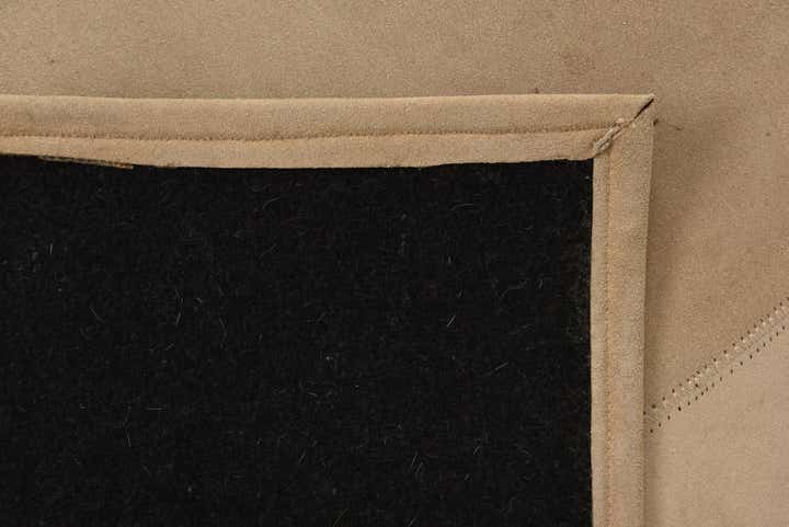 2' x 3' Cowhide Leather Rug