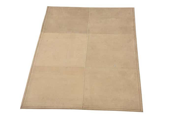 2' x 3' Cowhide Leather Rug