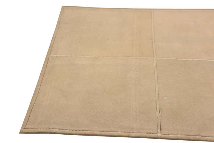 2' x 3' Cowhide Leather Rug