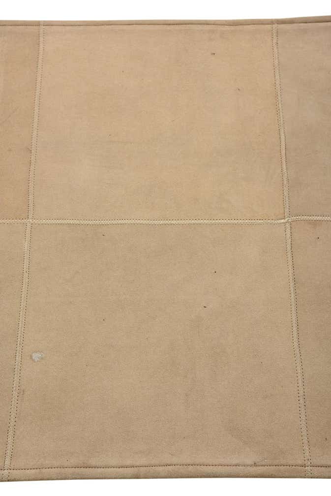 2' x 3' Cowhide Leather Rug