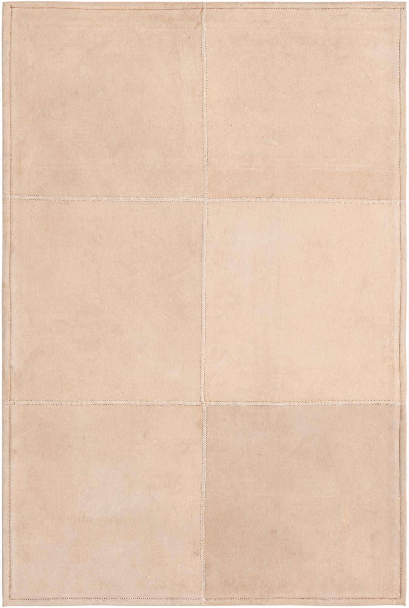 2' x 3' Cowhide Leather Rug