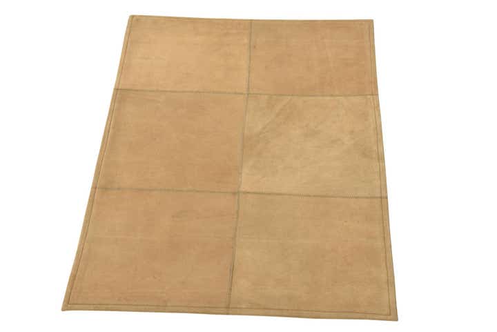 2' x 3' Cowhide Leather Rug