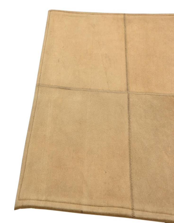 Detail image of 2' x 3' Cowhide Leather Rug