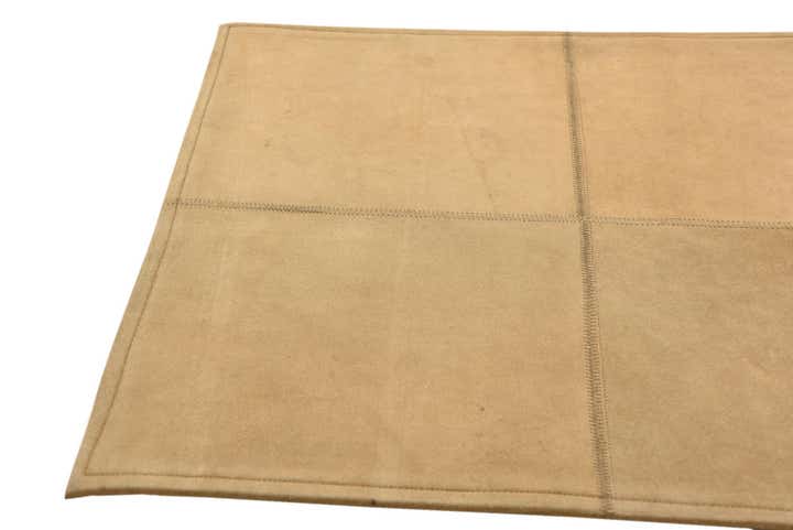 2' x 3' Cowhide Leather Rug