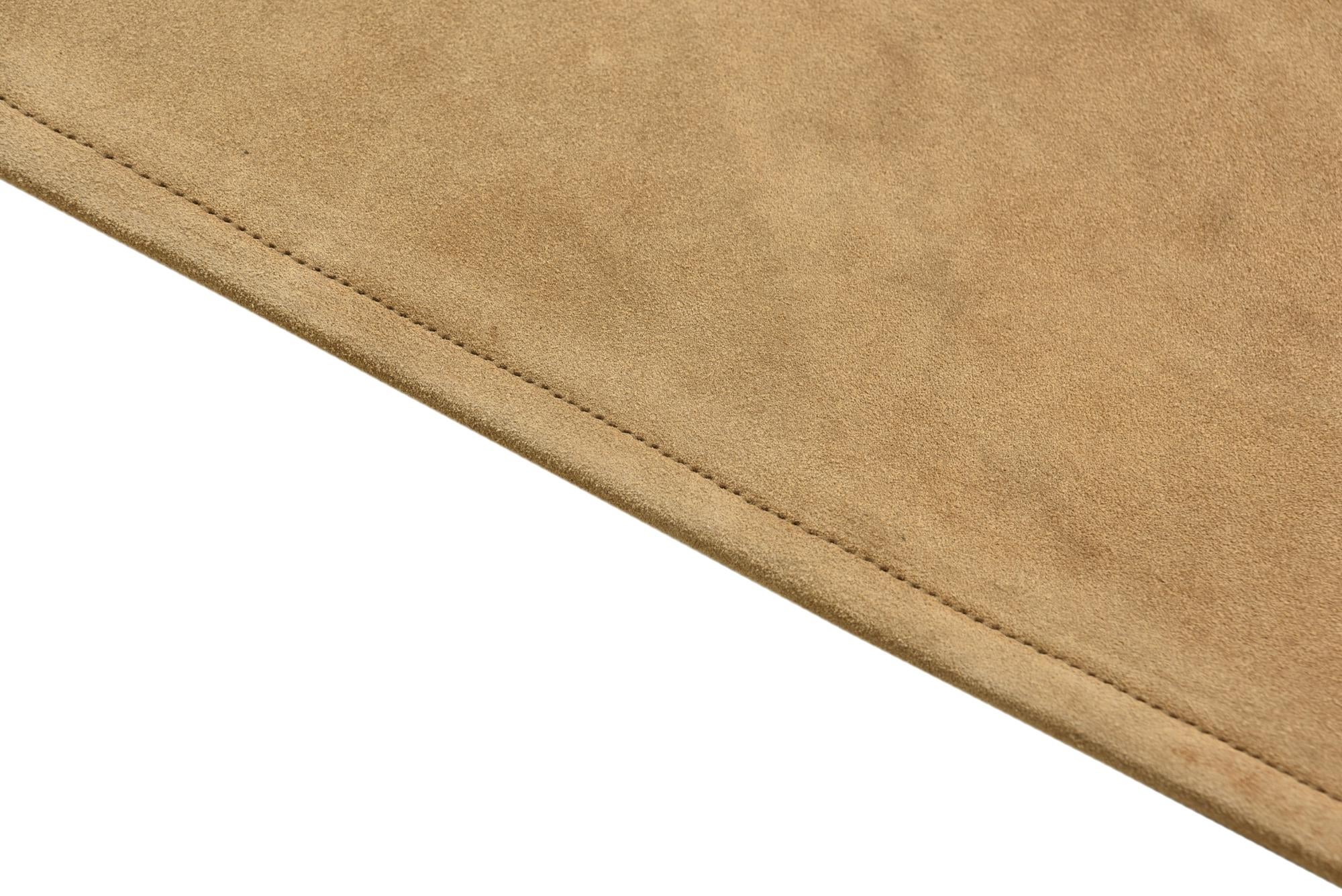 2' x 3' Cowhide Leather Rug