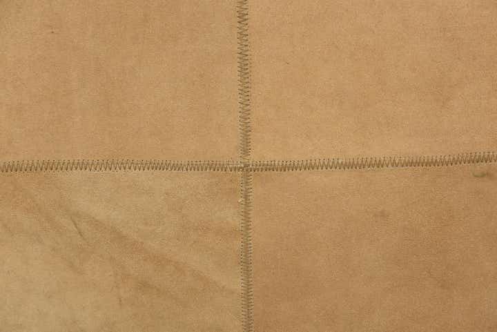 2' x 3' Cowhide Leather Rug
