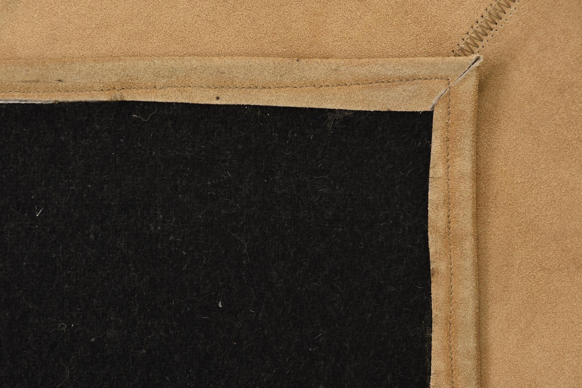 2' x 3' Cowhide Leather Rug