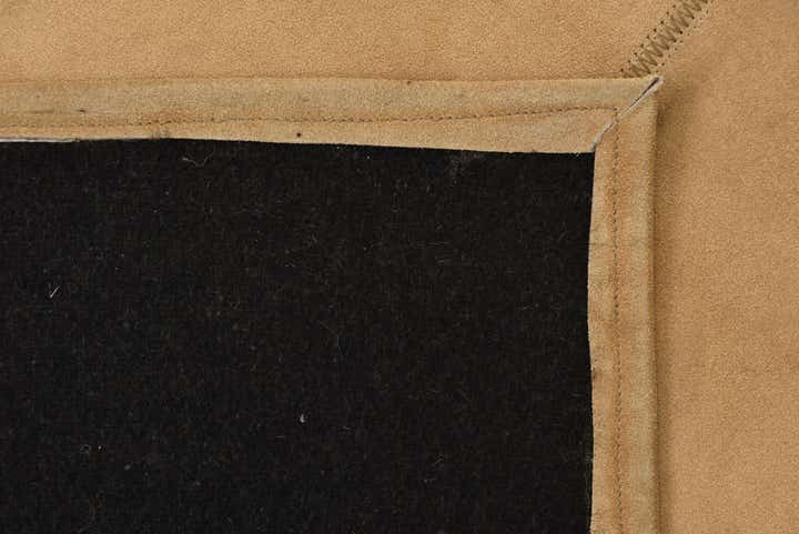 2' x 3' Cowhide Leather Rug