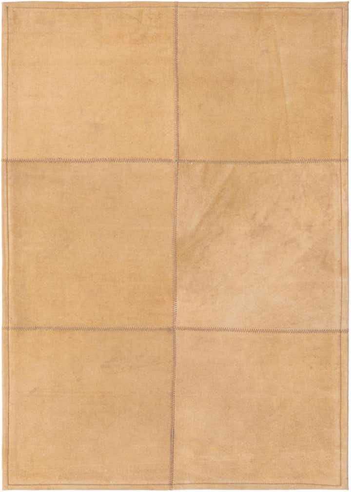 2' x 3' Cowhide Leather Rug