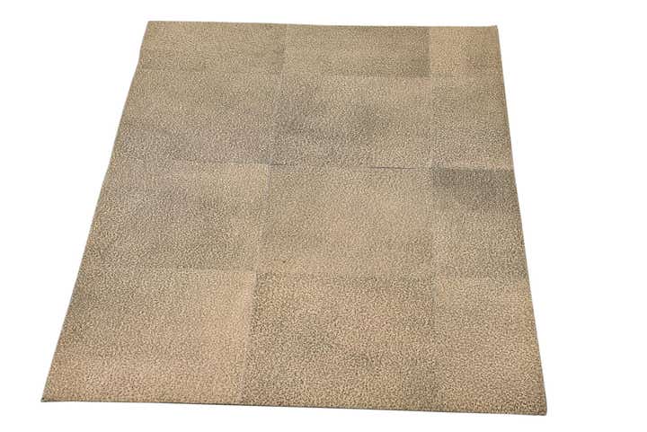 2' x 3' Cowhide Leather Rug