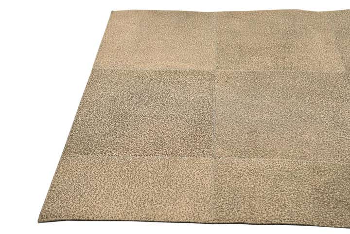 2' x 3' Cowhide Leather Rug