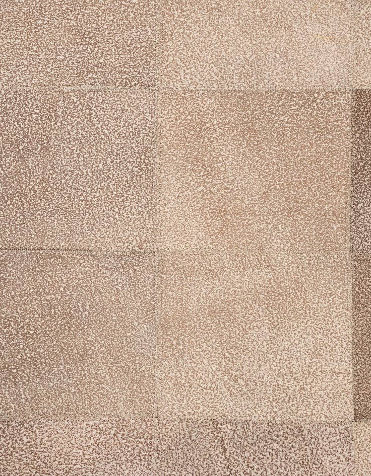 Detail image of 5' x 7' 10 Cowhide Leather Rug