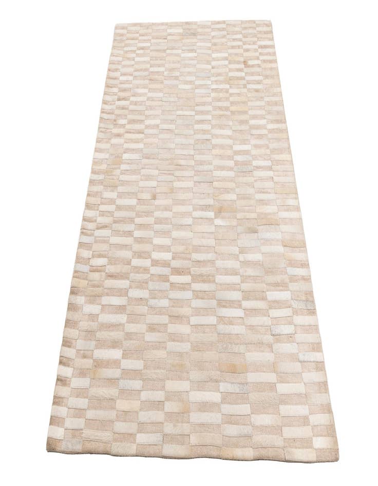 Detail image of 4' x 6' Cowhide Leather Rug