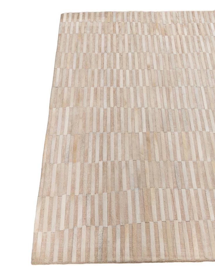 Detail image of 4' x 6' Cowhide Leather Rug