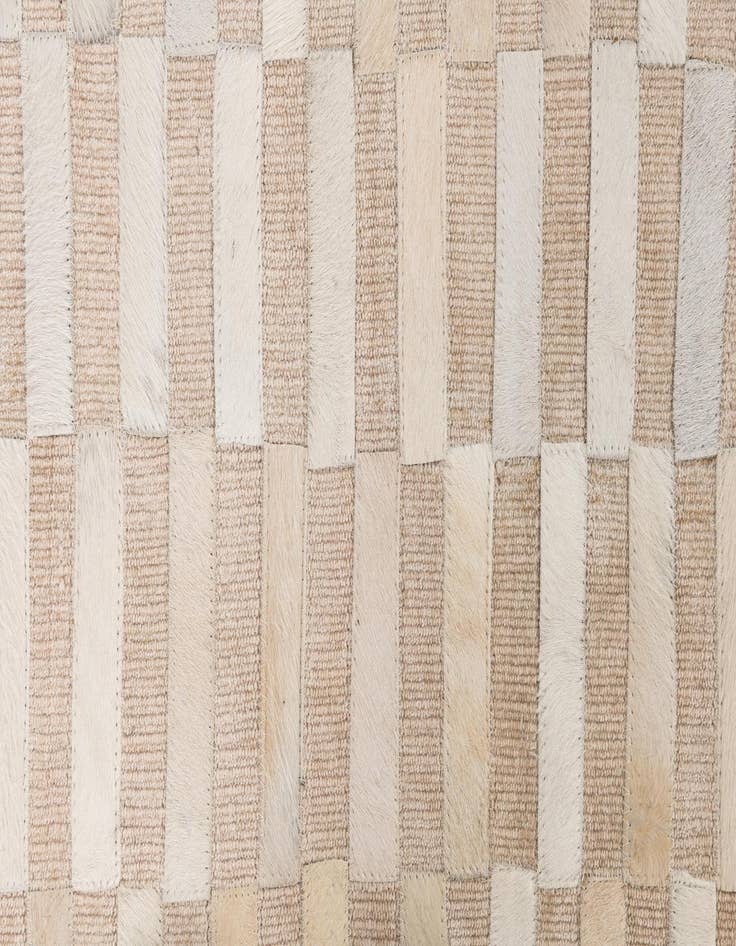 Detail image of 4' x 6' Cowhide Leather Rug