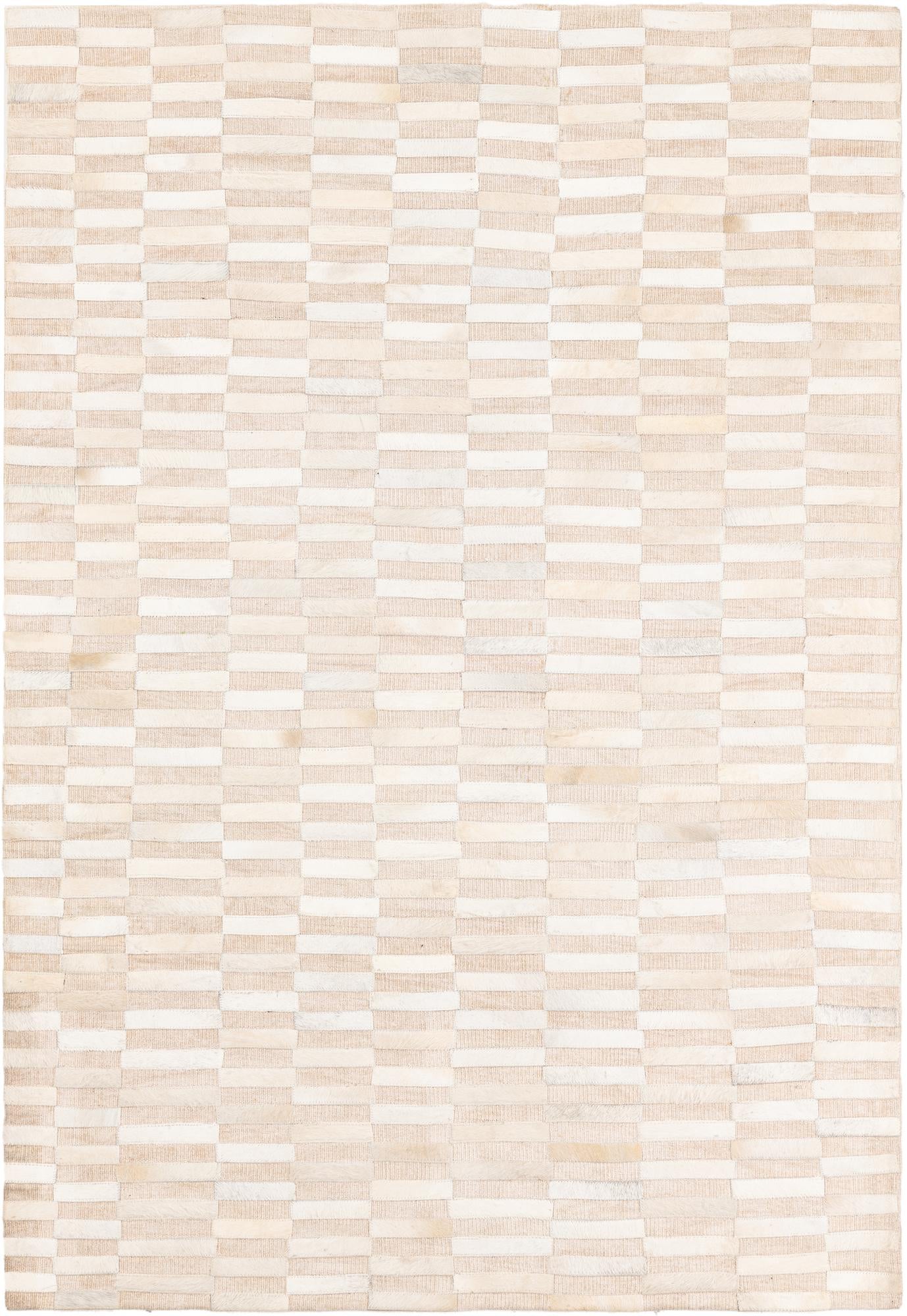 4' x 6' Cowhide Leather Rug