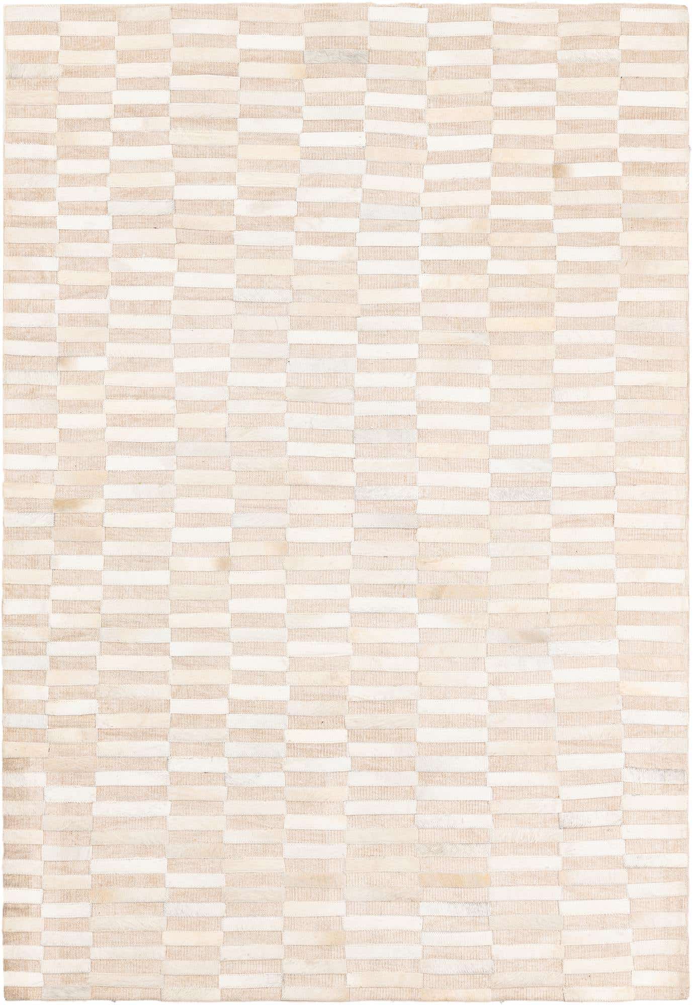 4' x 6' Cowhide Leather Rug