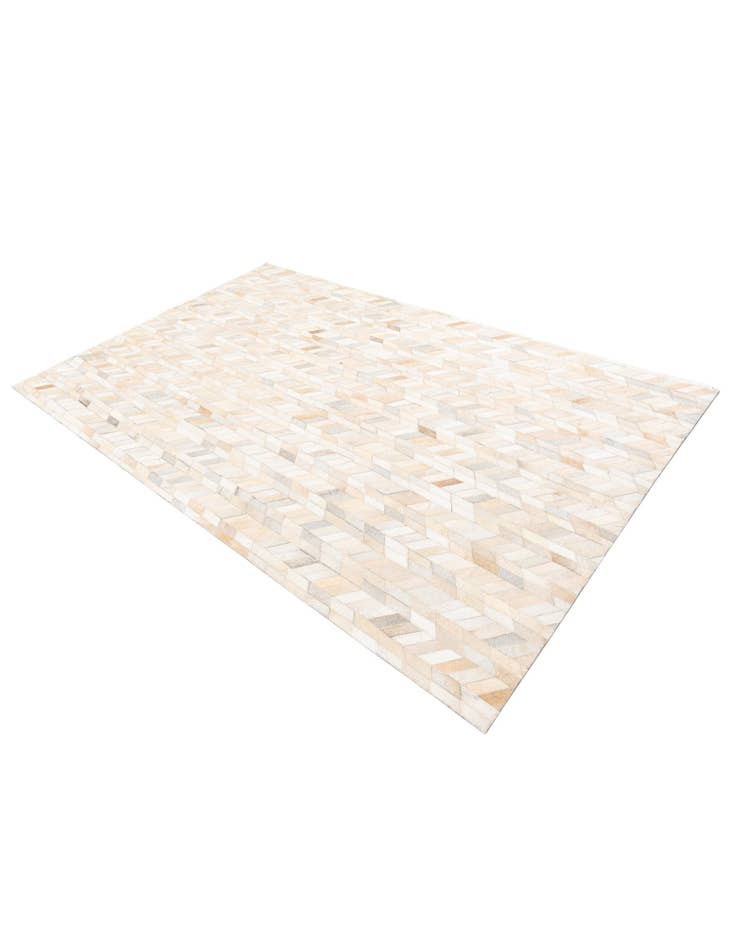 Detail image of 5' x 8' Cowhide Leather Rug