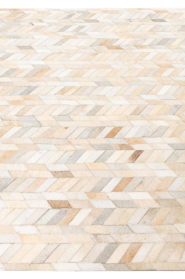 Detail image of 5' x 8' Cowhide Leather Rug
