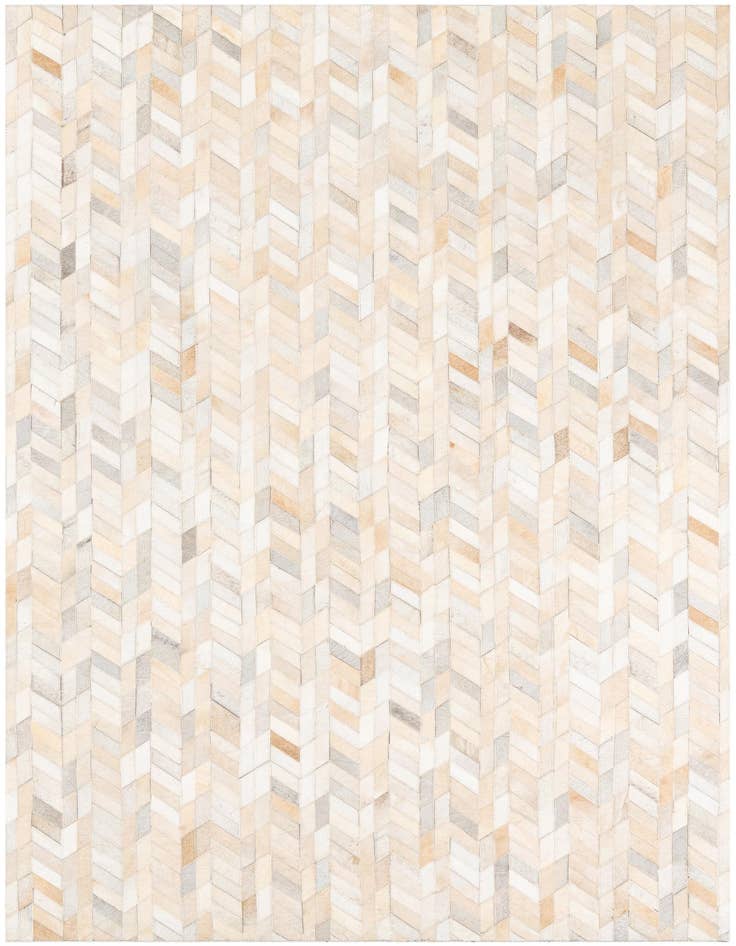 Detail image of 5' x 8' Cowhide Leather Rug