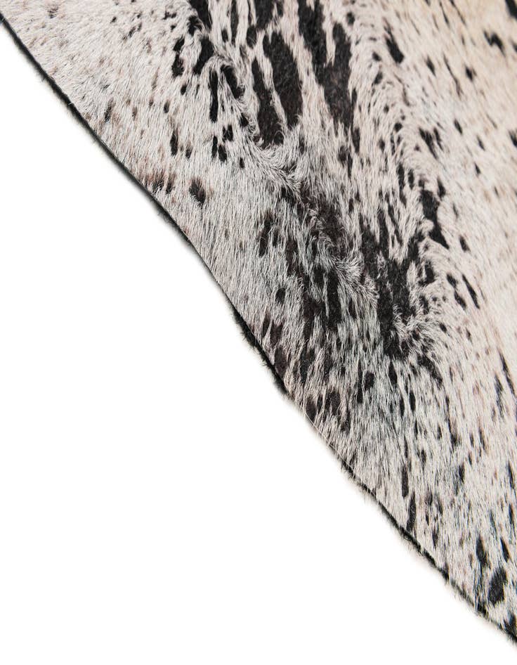 Detail image of 6' 3 x 7' 2 Cowhide Leather Rug