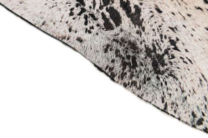 6' 3 x 7' 2 Cowhide Leather Rug