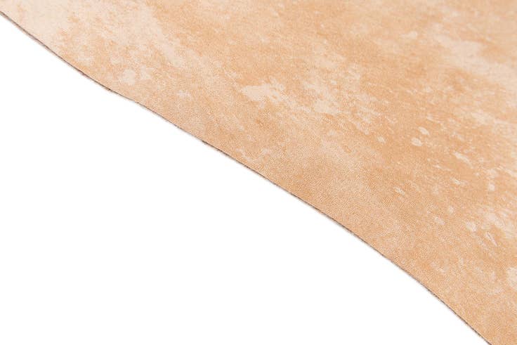 Detail image of 6' 6 x 7' 7 Cowhide Leather Rug