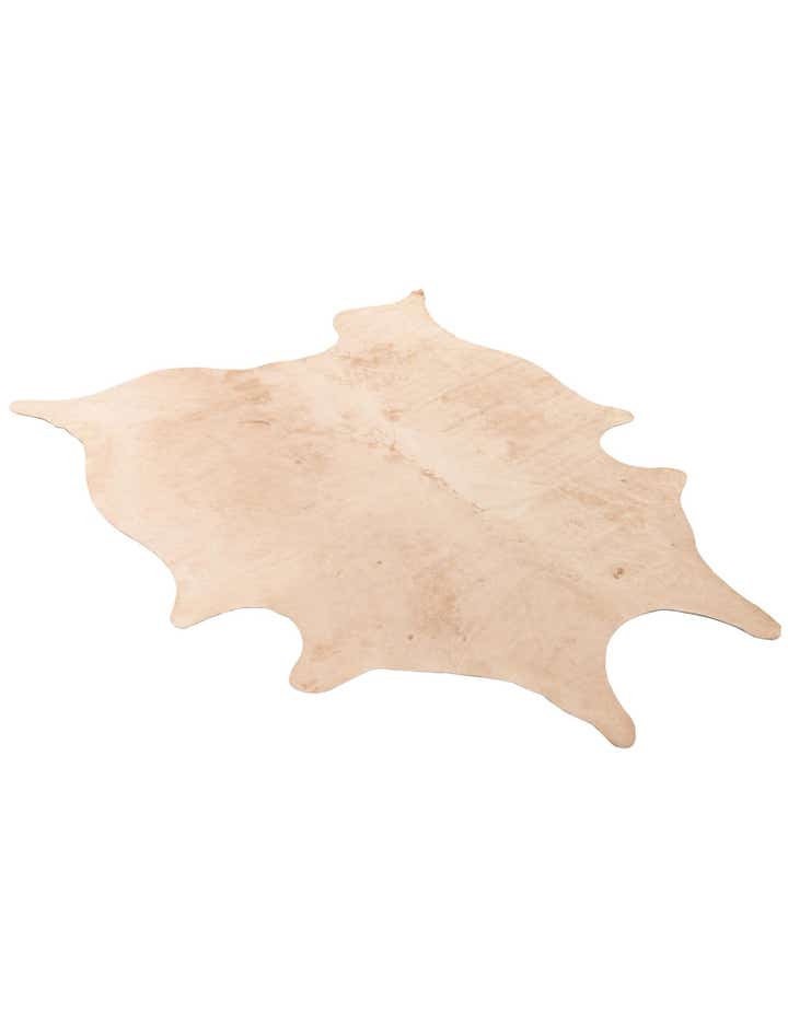 5' 11 x 7' 1 Cowhide Leather Rug