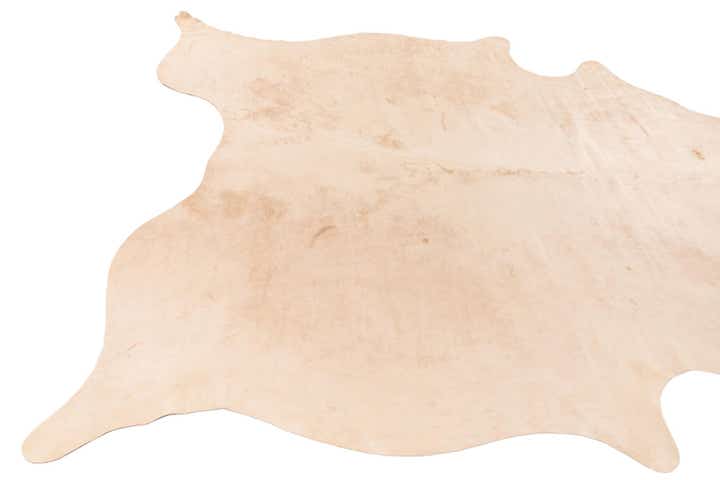5' 11 x 7' 1 Cowhide Leather Rug