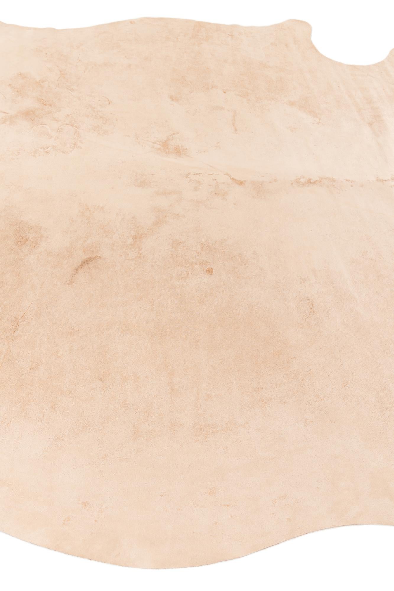 5' 11 x 7' 1 Cowhide Leather Rug